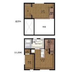 尾張星の宮駅 徒歩7分 1階の物件間取画像